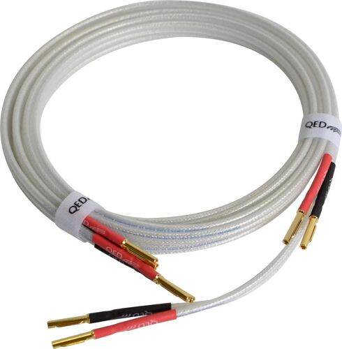 Câble d'enceinte monté QED Reference Silver Anniversary XT (2 x 5 m)