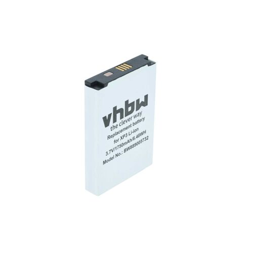 vhbw Batterie remplacement pour Sonim BAT-03180-01S pour scanner de code-barre POS (1750mAh, 3,7V, Li-ion)