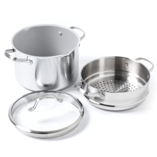 Greenpan Venice Pro Set De Casseroles | 24 + 24 Cm
