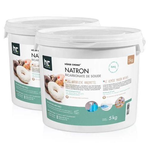 2x 5 kg 5kg de Bicarbonate de soude