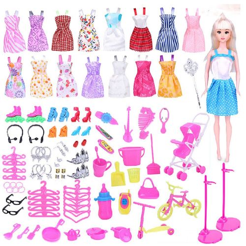 114 Accessoires De Poupée Barbie De Remplacement 30cm Jouets Pour Enfants
