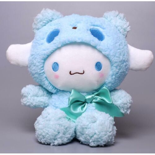 1 pcs Cinnamoroll hiver doux cosplay floue peluche poupée dessin animé cadeau jouet 20 cm