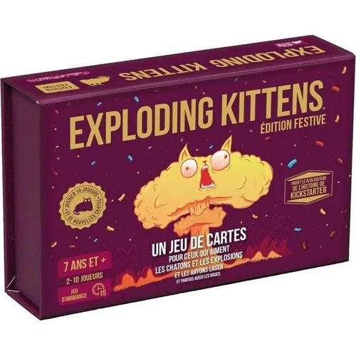 Jeu D'ambiance Asmodee Exploding Kittens Party Pack Edition