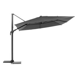 Parasol Déporté Rectangulaire Melhia Anthracite - 4 X 3 M - Hespéride