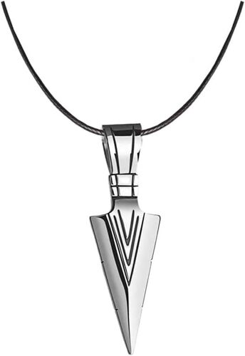 Kal-Collier Homme Femme Forme De Flèche Mode Simple Bijoux Personnalisés Qualité Supérieure Pour Le Quotidien Fête Rendez Vous