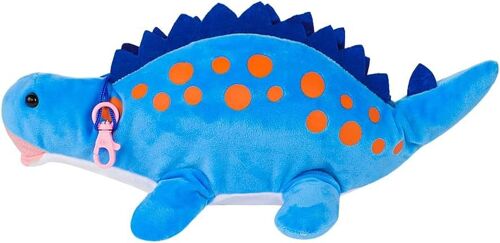 Kal-Trousse À Crayons Enfants Étudiants Trousse À Crayons Dinosaure En Peluche Sac À Crayons Douce Grande Capacité Pochette À Crayons Mignon Organisateur De Papeterie Fournitures Scolaires