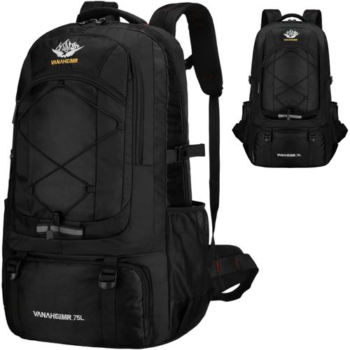 Gerg-Sac À Dos De Randonnée Pour Homme Femme 75l Grande Capacité Sac À Dos Trekking Imperméable Sac À Dos De Camping Pliable Voyage Pour Alpinisme Sport Camping Trekking Escalade