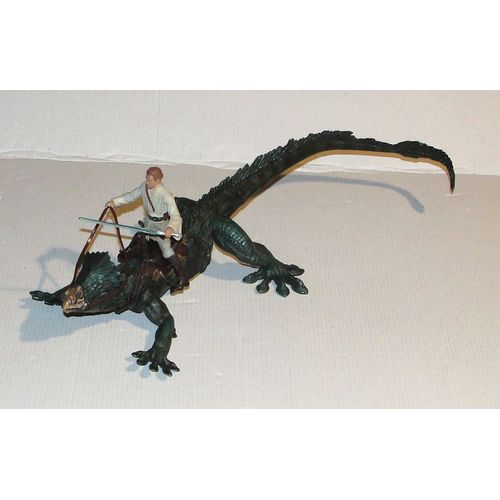 Figurine Star Wars Obiwan Kenobi Et Varactyl D'Utapau Hasbro Lfl 2005