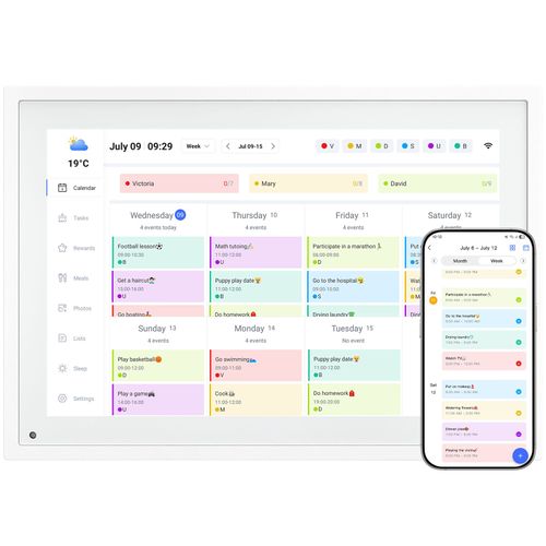 Tablette TABWEE P10 Calendrier Numérique 10.1" 2Go RAM + 32Go ROM