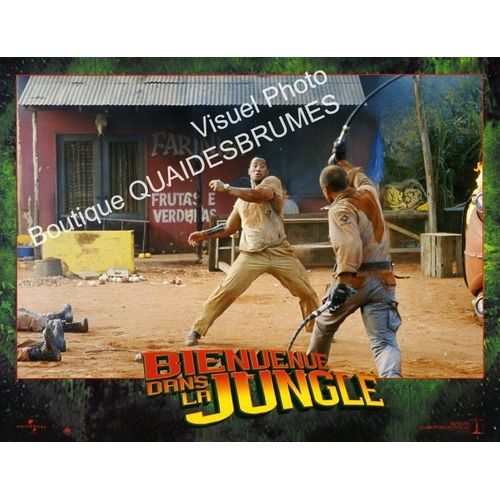 Bienvenue Dans La Jungle (The Rundown) : Photo D'Exploitation Cinématographique - Format 21x27,5 Cm - De Peter Berg Avec Dwayne Johnson, Seann William Scott, Christopher Walken, Rosario Dawson - 2003