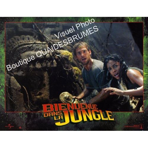 Bienvenue Dans La Jungle (The Rundown) : Photo D'Exploitation Cinématographique - Format 21x27,5 Cm - De Peter Berg Avec Dwayne Johnson, Seann William Scott, Christopher Walken, Rosario Dawson - 2003