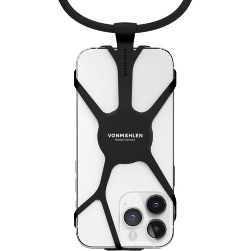 Infinity - Collier Universel Pour Téléphone Portable ¿ Support De Téléphone À Mains Libres - Compatible Avec Iphone Et Tous Les Smartphones ¿ Étui En Silicone Avec Cordon En Nylon [CAR783015]