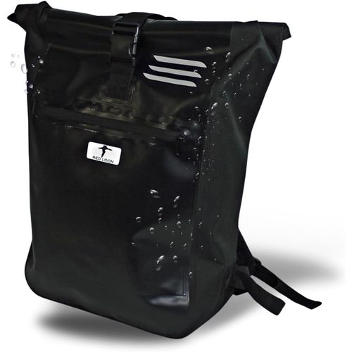 Asfasfq-Sac À Dos De Livreur Red Loon Sac À Dos De Livreur En Bâche De Camion Sac À Dos De Cycliste Noir Ou Orange