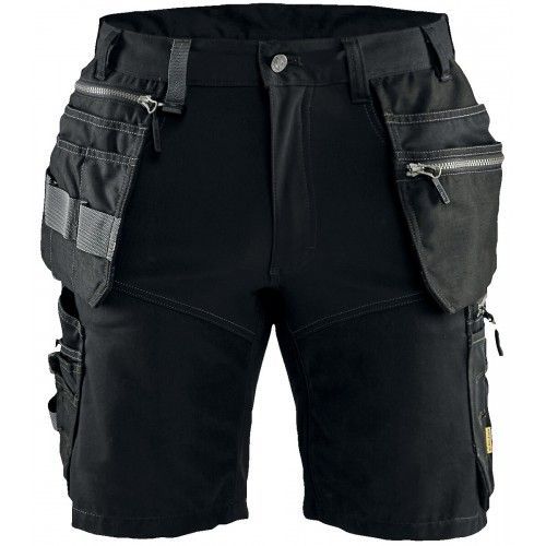 Short de travail artisan stretch avec poches flottantes 1598 - noir - taille 42 BLAKLADER