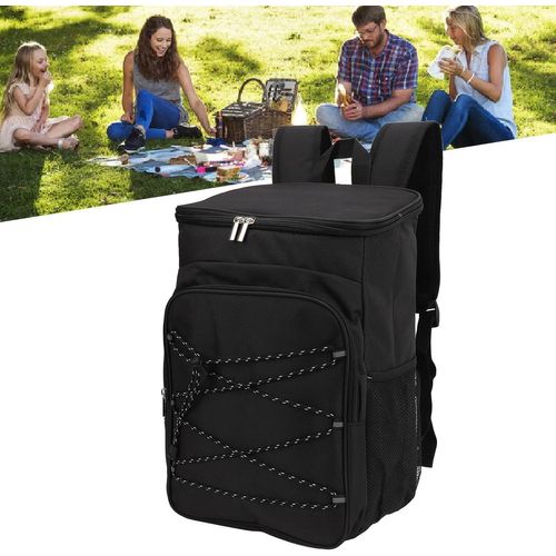Gerg-Sac À Dos Réfrigérant, Sac À Dos Réfrigérant, Grand Sac Isotherme, Sac De Pique-Nique, Sac À Dos Thermique Avec Poches Latérales Pour Le Camping, Les Voyages En Plein Air, La