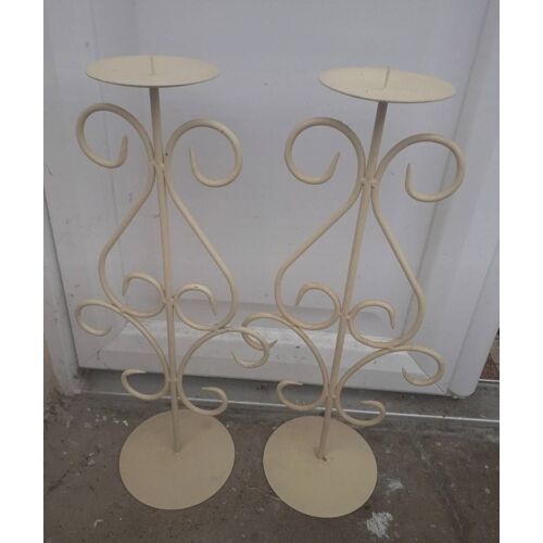 Lot de 2 bougeoirs