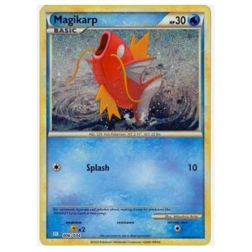 Pokémon Magicarpe / Magikarp Holo Clc 006 / 034 Classic