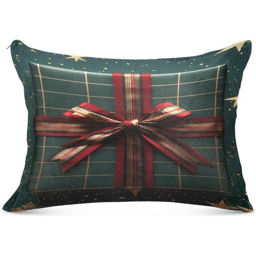Housse De Traversin De Noël Chaude En Hiver Avec N?ud Papillon ¿ Coussin De Corps Et De Cou ¿ Housse De Traversin Orthopédique Pour Allaitement Et Grossesse 53,34 X 137,2 Cm