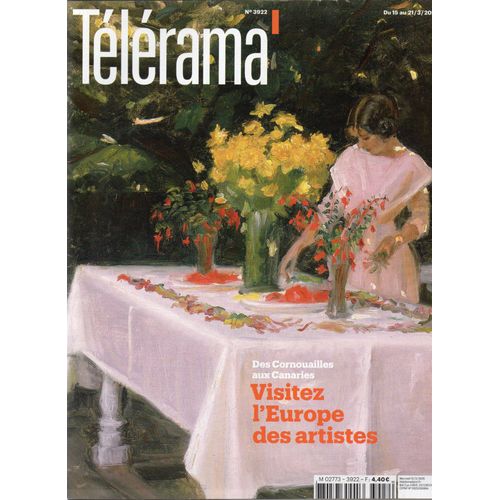 Télérama 3922 :Hélène Vincent. Willy Holt. Les Vingt Ans Du Bilan Carbone. L'Art "Dégénéré". Japanes Breakfast.