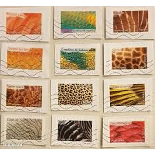 "Animaux En Couleur" Série Complète Année 2024 Autoadhésifs N° 2389 2390 2391 2392 2393 2394 2395 2396 2397 2398 2399 2400 Yvert Et Tellier