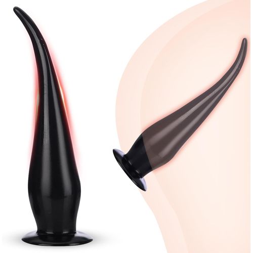 Plug Anal Extra Large Avec Ventouse, Bouchon Anal Dilatateur Anal Masturbateur Vaginal Anal Plaisir Sexuel Jouets Sexuels Pour Hommes Et Femmes (L)
