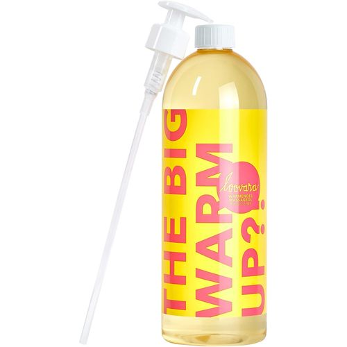 Kalanka-Huile De Massage Xxl 1000ml - The Big Warm Up?! \U2013 Huile De Massage Érotique Chauffante, Avec Un Parfum Sucré Pour Les Massages En Couple, Le Massage Shiatsu Professionnel Du Dos