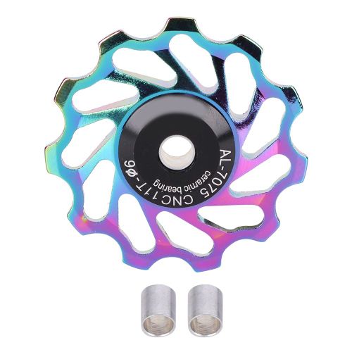 Roulements De Transmission De Poulie De DéRailleur ArrièRe En CéRamique De VéLo De Montagne, Accessoire De Cyclisme Coloré-11t