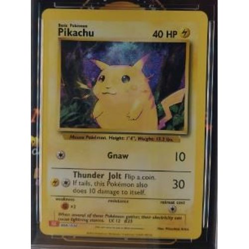 Pokémon Pikachu Holo Clc 008 / 034 Classic