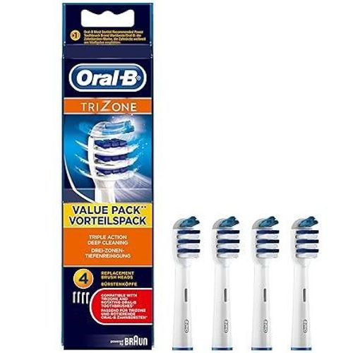 Oral-B Eb30-4 - Pack De Têtes De Brosse De Rechange - Pour Brosse À Dent - Oral-B 