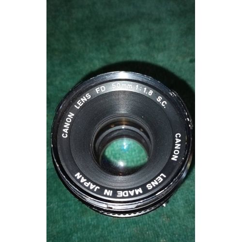Objectif Canon Lens FD 50mm