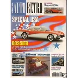 Auto Retro 169 De 1994 Chrysler Six,Oldsmobile Toronado,Chevrolet 59,Lincoln Zephyr,Cadillac 49,Continental Mk2,T-Bird,Gillet Herstal 500