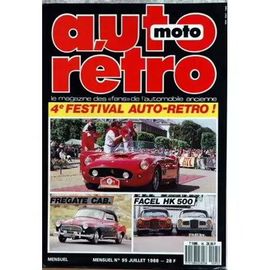 Auto Retro 95 De 1988 Cadillac 59,Renault Fregate Cab,Ford Vedette,Talbot Lago Record,Facel Vega Hk 500,