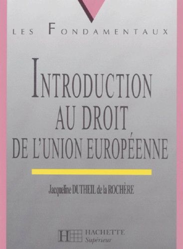 Introduction Au Droit De L'union Européenne