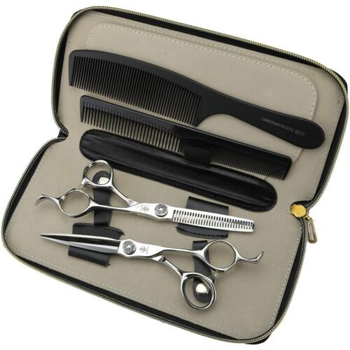 Lot De Ciseaux De Coupe De Cheveux Professionnels En Acier Inoxydable De 15,2 Cm Pour Coiffure,Effilage,Usage Domestique