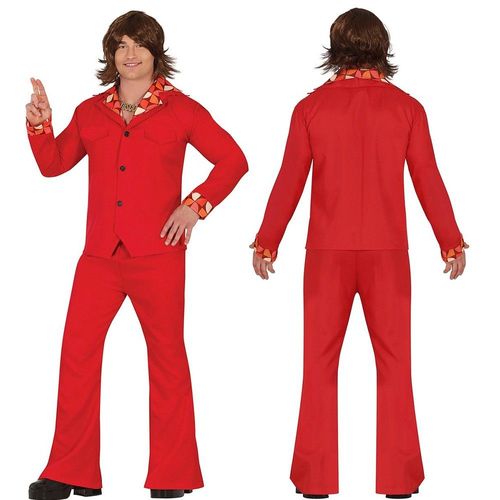 Déguisement Disco Rouge Homme
