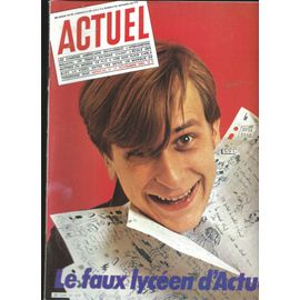 Actuel 01/11/1980 Phil Casoar, Pierre Gaillard,Thierry Wolton/Roger Sacrain,Robert Malaval/Jean-François Bizot,Fred Blum,Carla Bley,John Lurie,Klaus Nomi,Wendy & Les Plasmatics,Les Dexy'S,Elli & Jacno