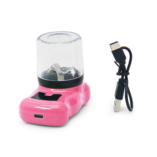 Mini Broyeur À Tabac Électrique Avec Affichage Numérique,Port De Charge De Type C,Accessoires Pour Fumeurs,1pc - Type Pink