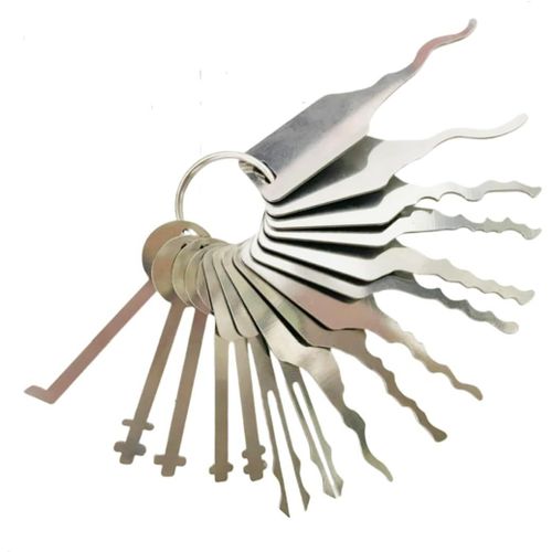 Kit d'outils d'ouverture de porte-Outil pour débutants et professionnels,outil de réparation de crochetage,convient pour serrures de voiture électriques,armoires de classement,disques