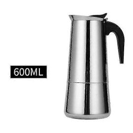 Cafetière En Acier Inoxydable De 600 Ml, Outil Pour Expresso Moka