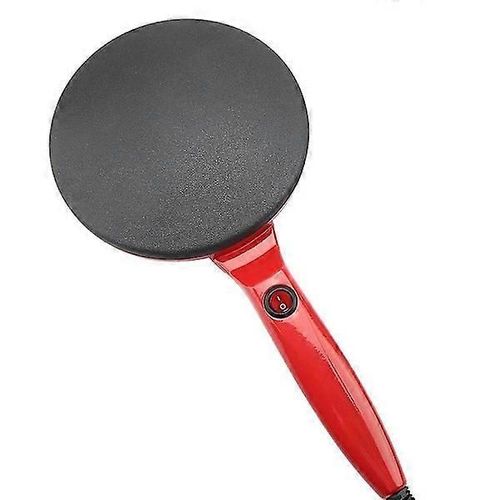 Machine à crêpes électrique antiadhésive 600 W pour pizzas, crêpes, omelettes, poêle de cuisine
