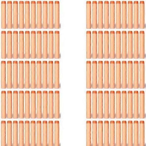100 Fléchettes En Mousse Eva Pour Pistolets Nerf N-Strike Pour Enfants