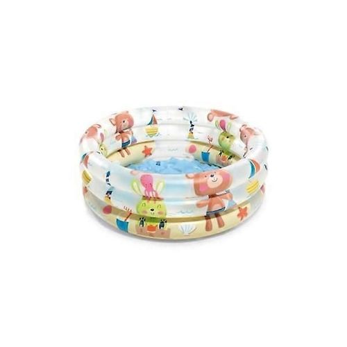 Piscine bébé INTEX 3-Ring 28l multicolore