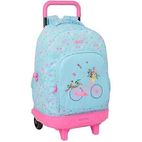 Grand sac à dos à roulettes Safta, compact et amovible, idéal pour les enfants de tous âges