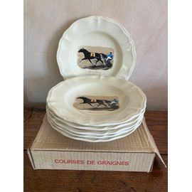 Ensemble De 6 Assiettes Creuses -Idéal Du Gazeau