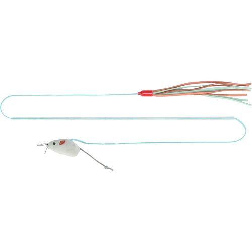 Meimie-Canne À Pêche Avec Pack De 2 Jouets Pour Chat 40cm,Multicolore,Taille Unique