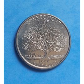 25 Cents Usa Connecticut 1999