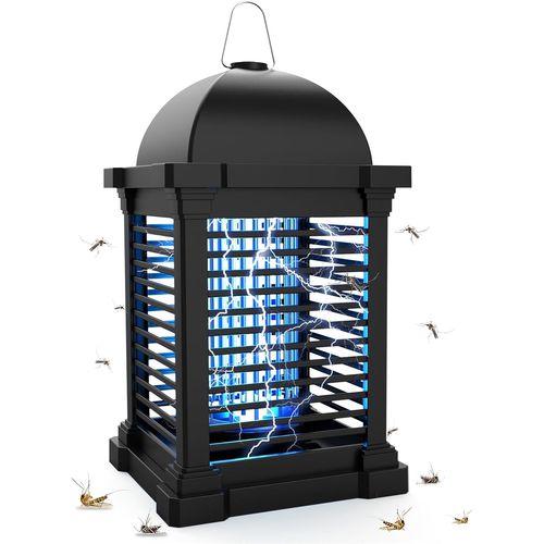 jum-Lampe Anti Moustique 20W 4300V Tue Mouche Electrique Anti Insectes Volants Répulsif Efficace Portée 100M² Pour Intérieur Et Extérieur