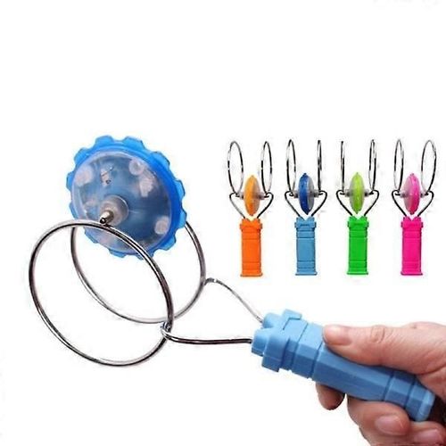 Toupie magnétique, gyroscope lumineux coloré, spectacle de lumière LED, jouets de sport amusants