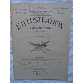 Hebdomadaire L'Illustration N°4261 Du 01 Novembre 1924