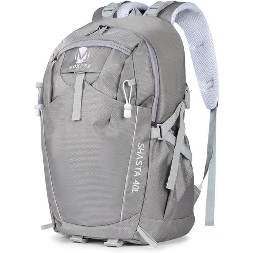 Gerg-Sac À Dos De Randonnée 40 L Résistant À L'eau Avec Housse De Pluie Pour Homme Et Femme, Sac À Dos Durable Pour Le Camping, Le Trekking, Les Voyages Et Les Sports De Plein Air